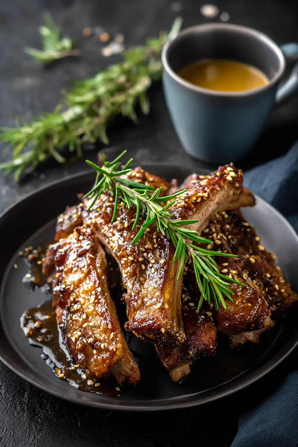 Ребрышки в пикантном соусе