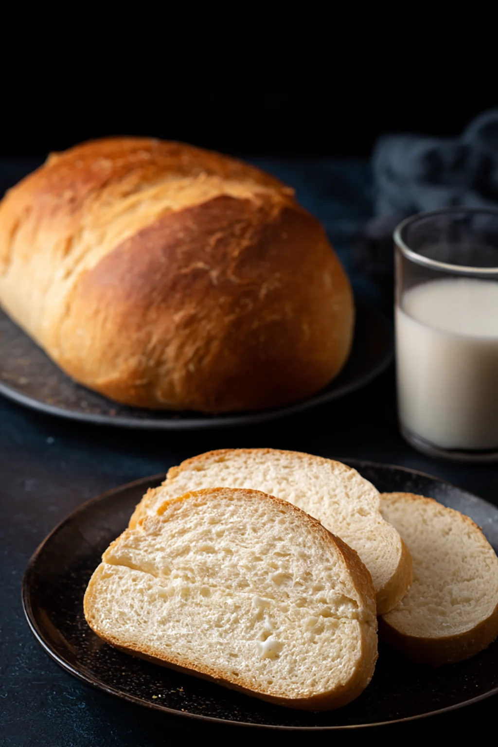 Пшеничный хлеб на молоке