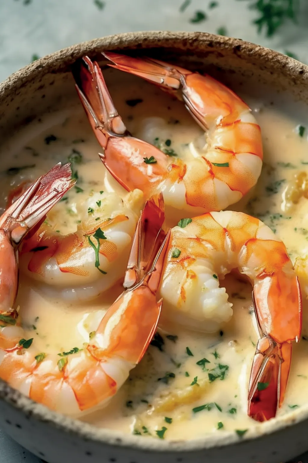 Креветки с кокосовым молоком