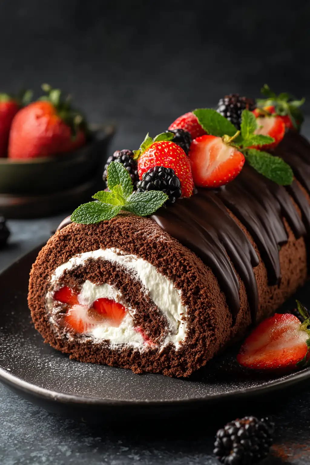 Шоколадный рулет