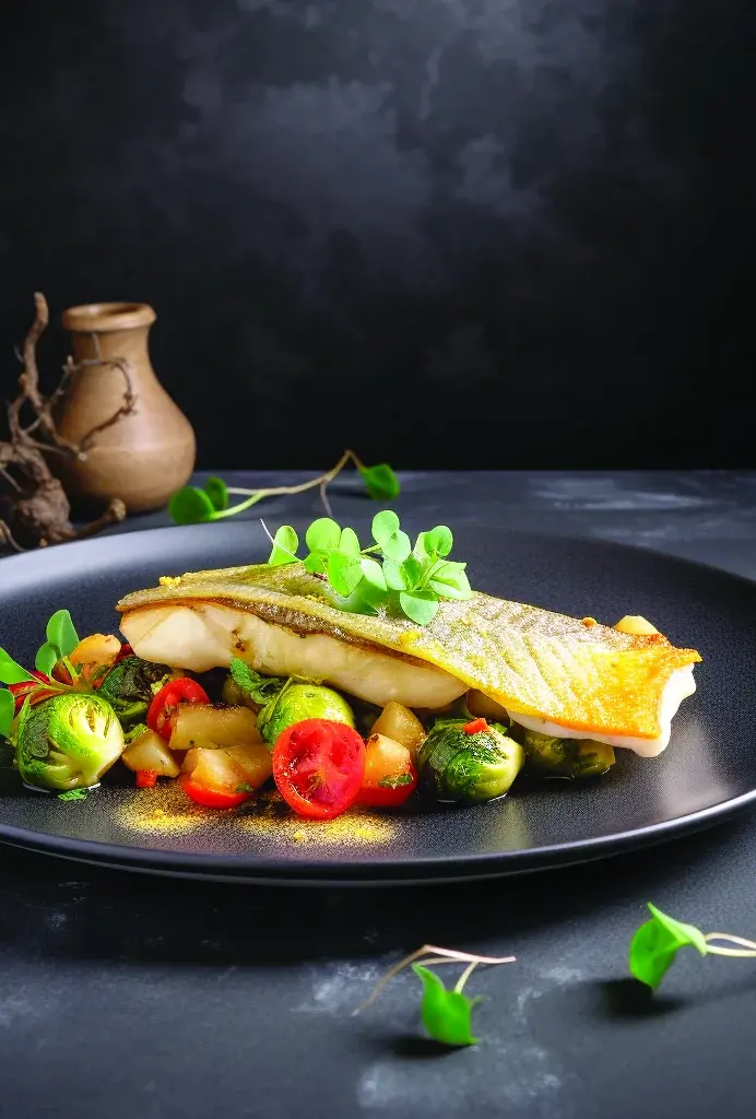 Судак жареный