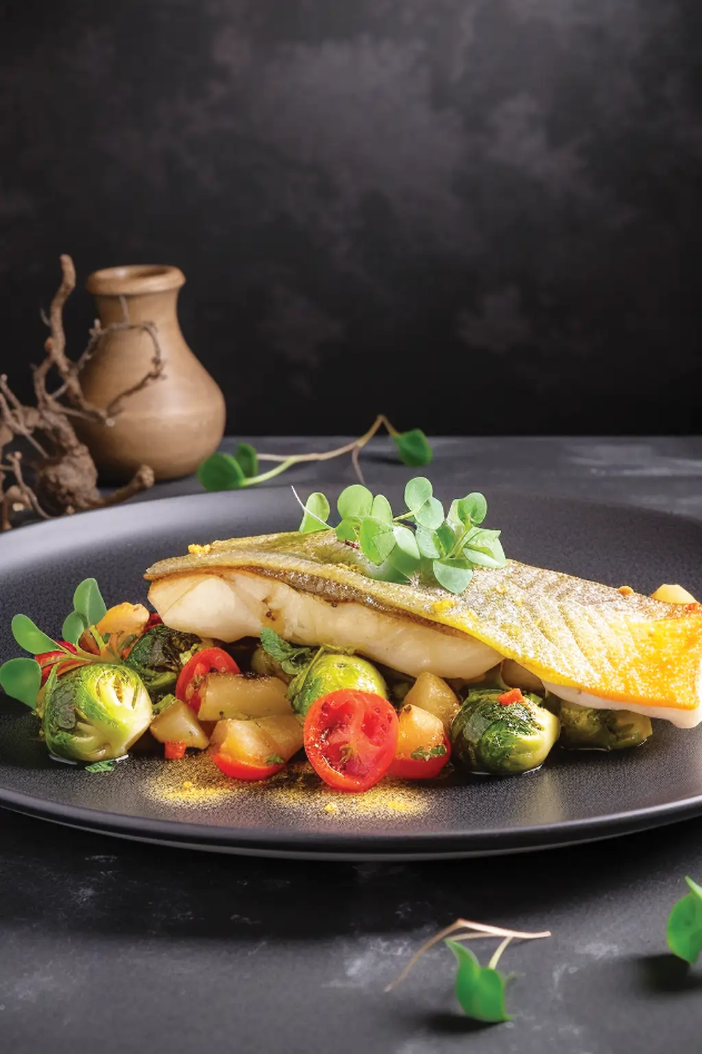 Судак жареный