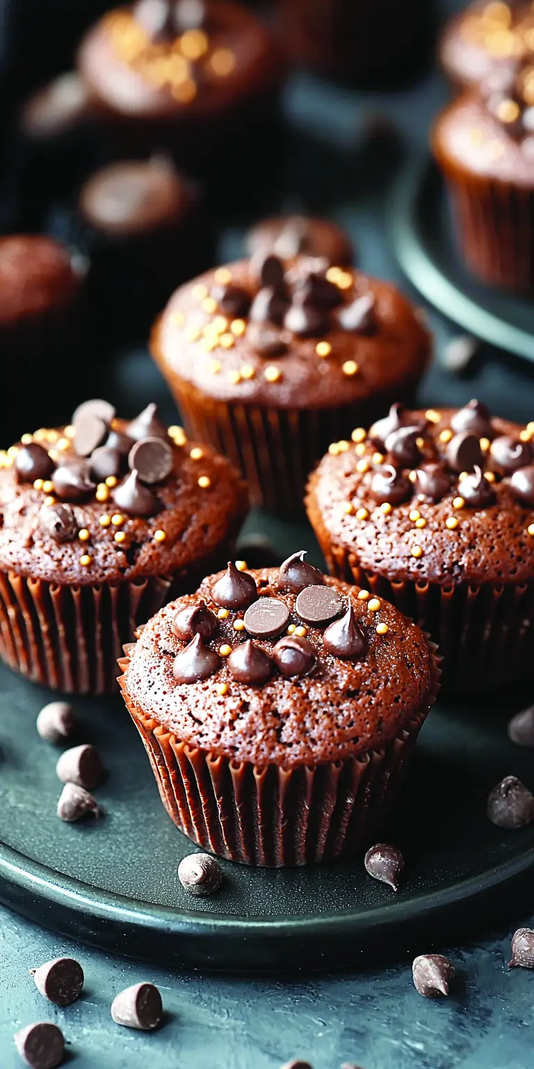 ШОКОЛАДНЫЕ МАФФИНЫ