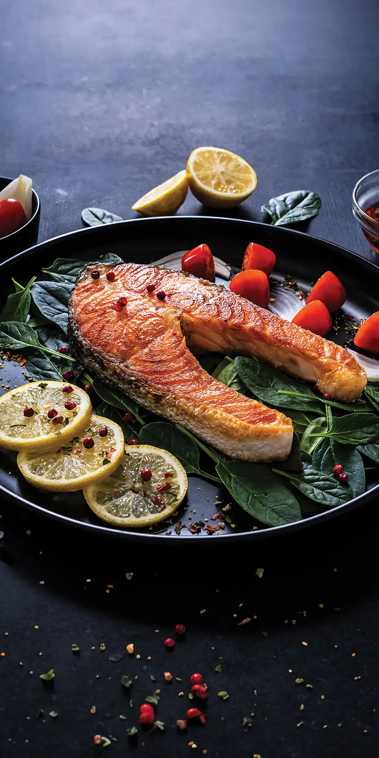 Стейк из форели