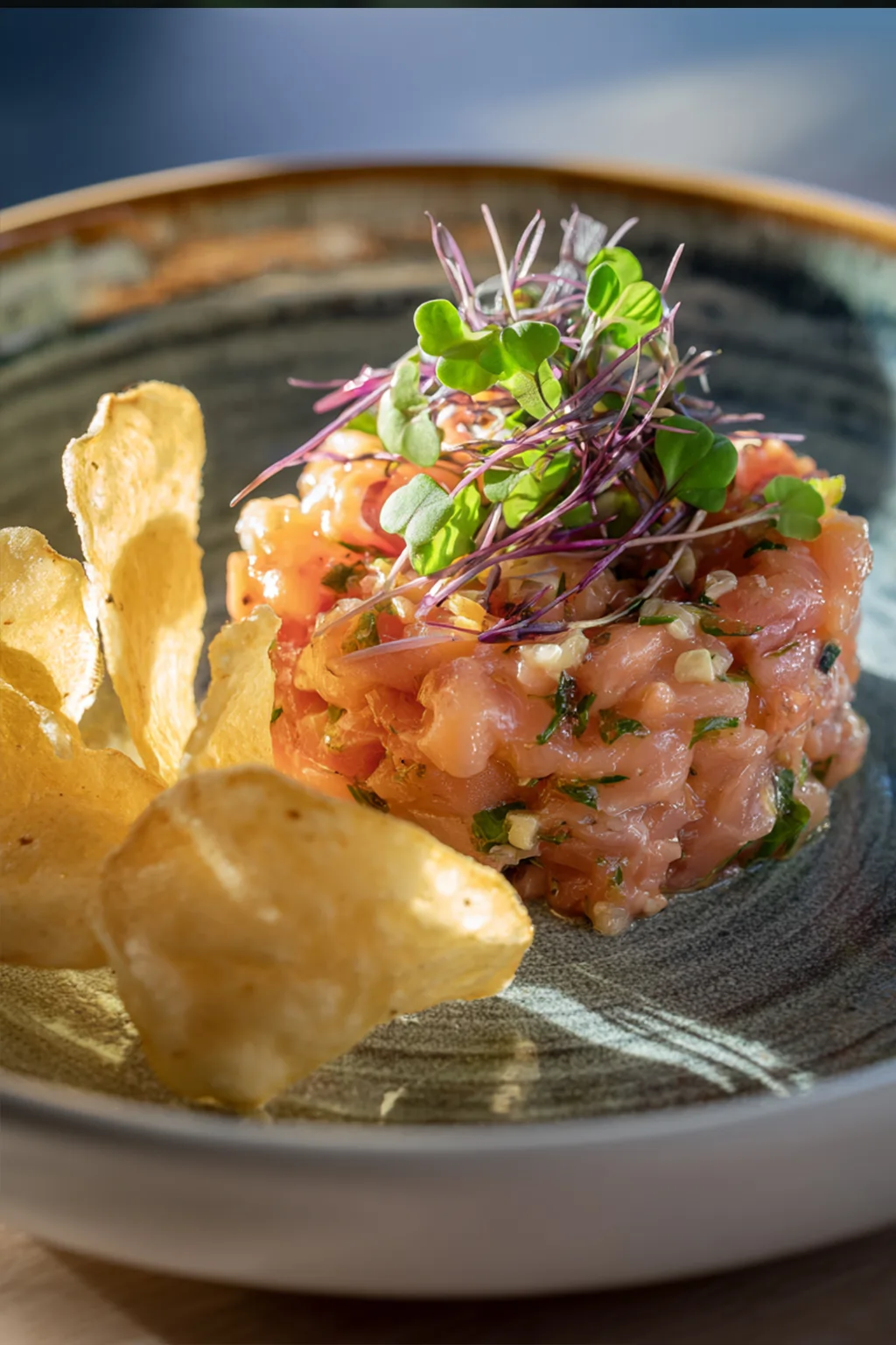 Тартар из лосося