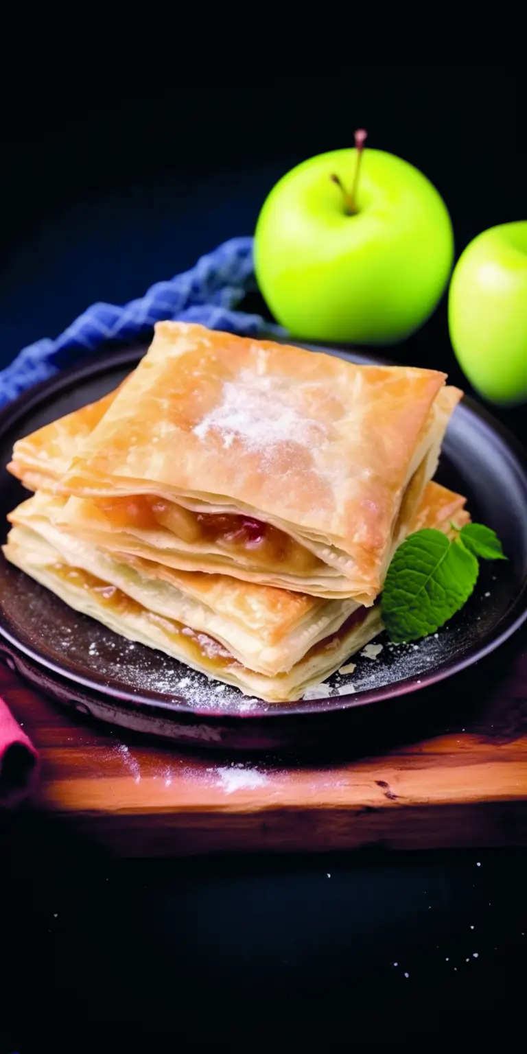 СЛОЕНЫЙ ПИРОГ С ЯБЛОКАМИ