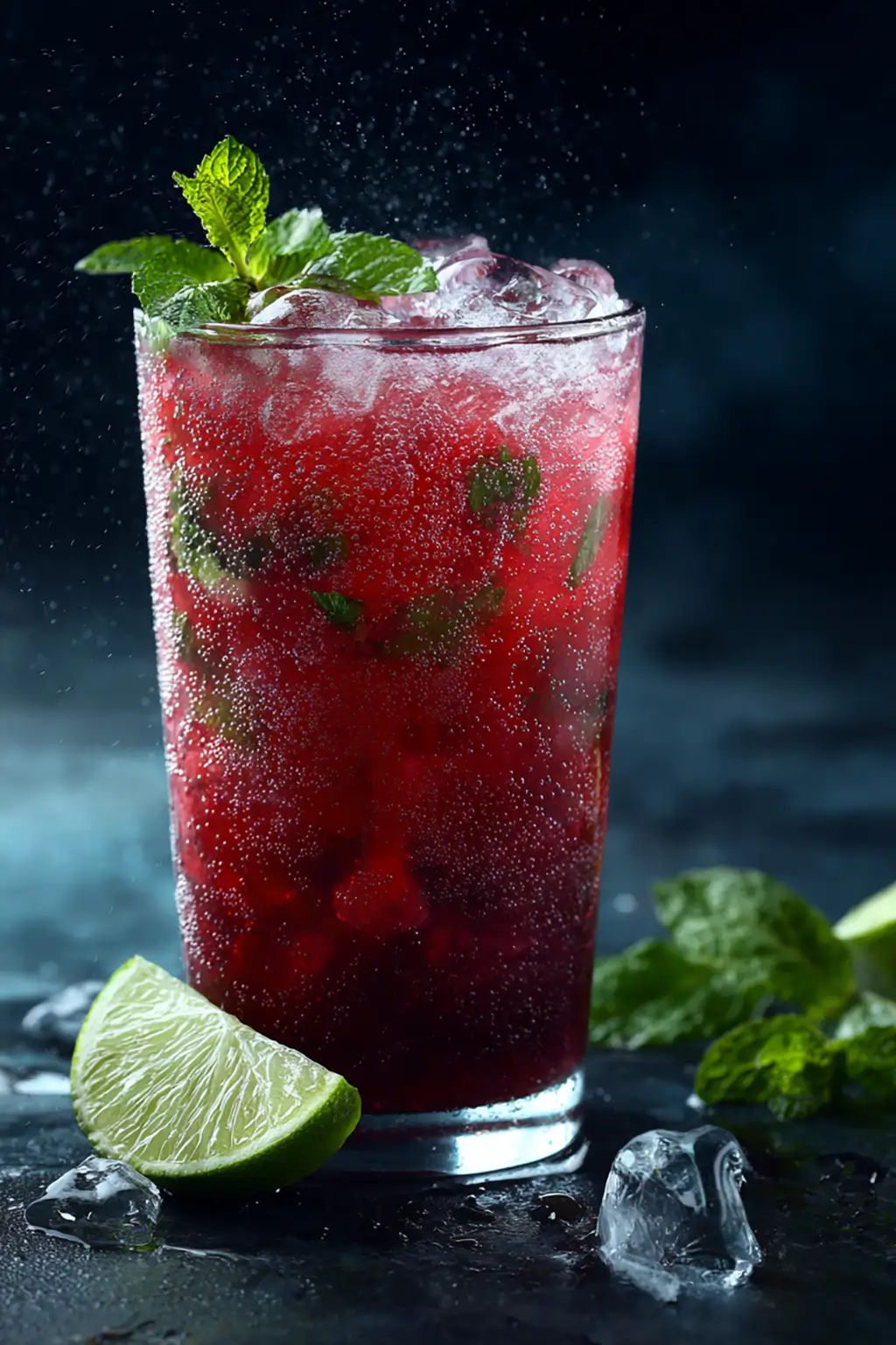 Каркаде с огурцом и имбирем