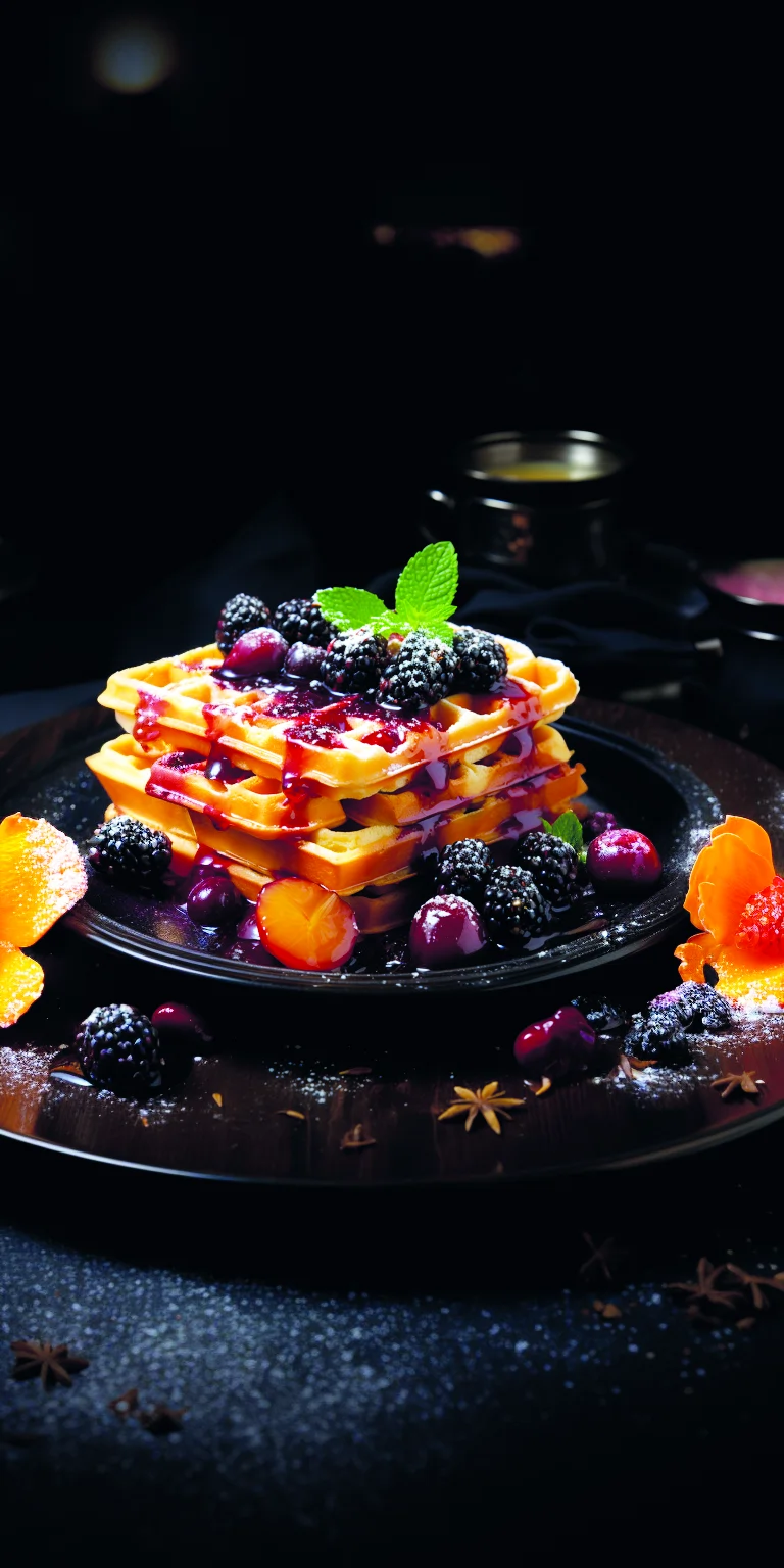 МОРКОВНЫЕ ВАФЛИ