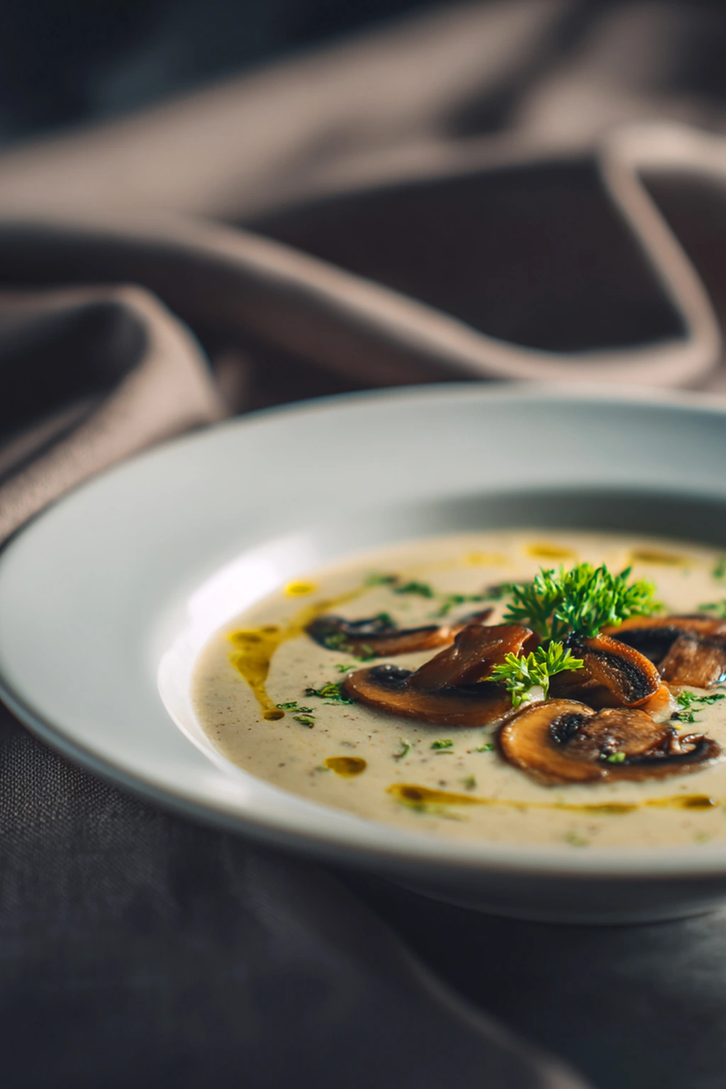 Грибной крем-суп