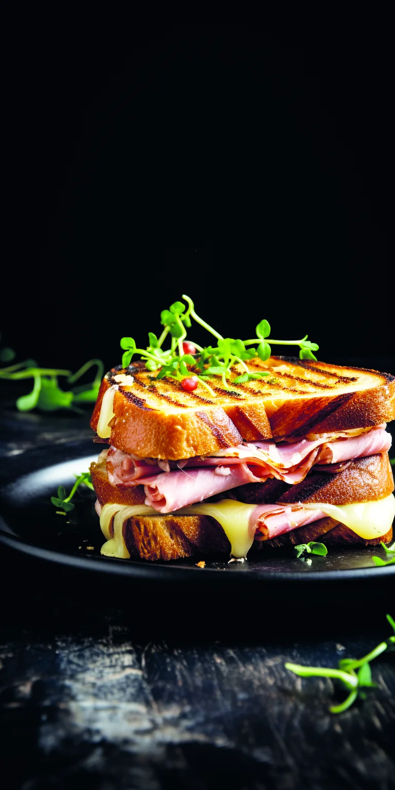 СЭНДВИЧ С ВЕТЧИНОЙ И СЫРОМ