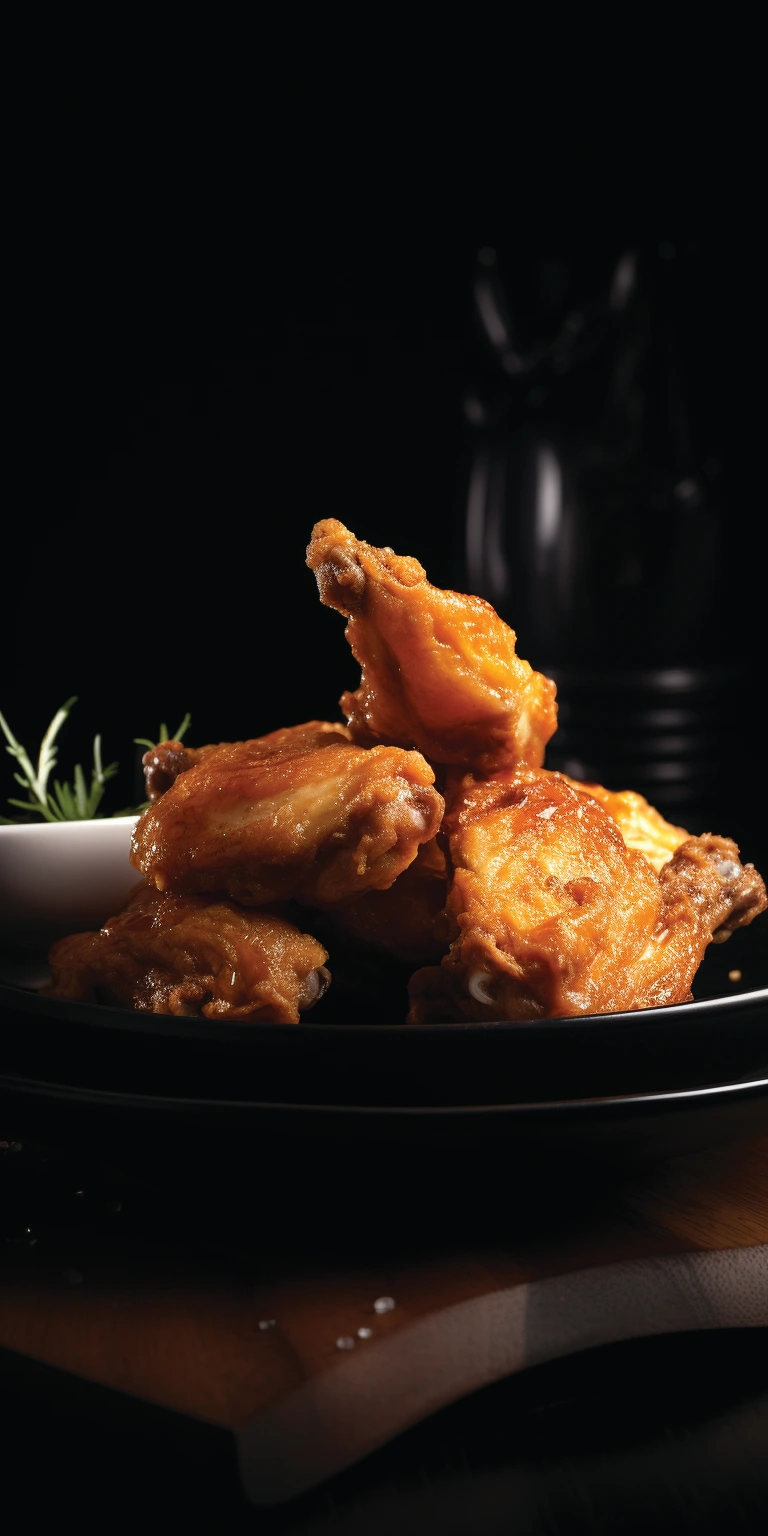 Куриные крылышки во фритюре