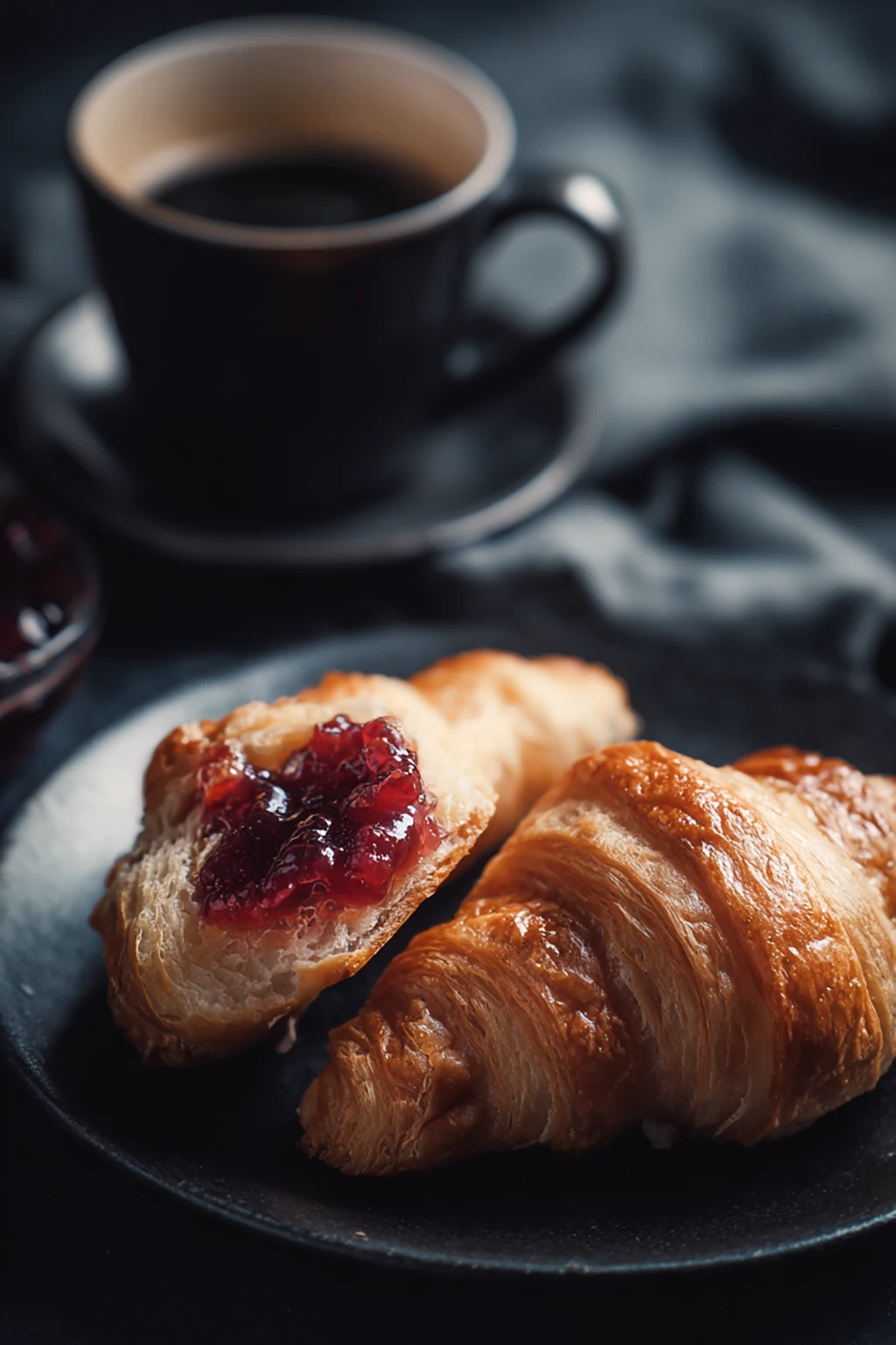 Круассаны с джемом