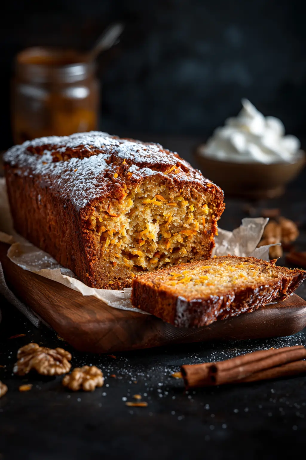 Морковный кекс