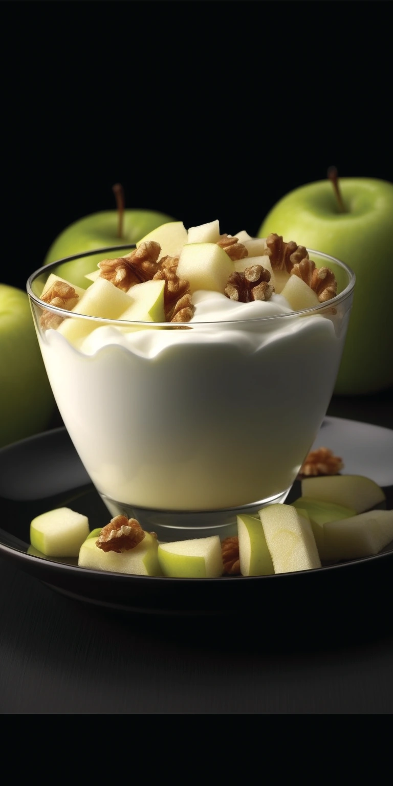 Йогурт с фруктами