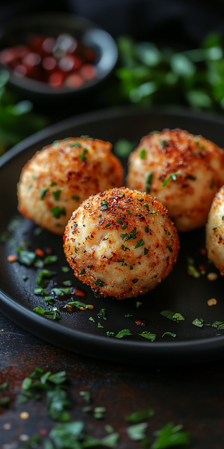 КУРИНЫЕ КОЛОБКИ С МОЦАРЕЛЛОЙ