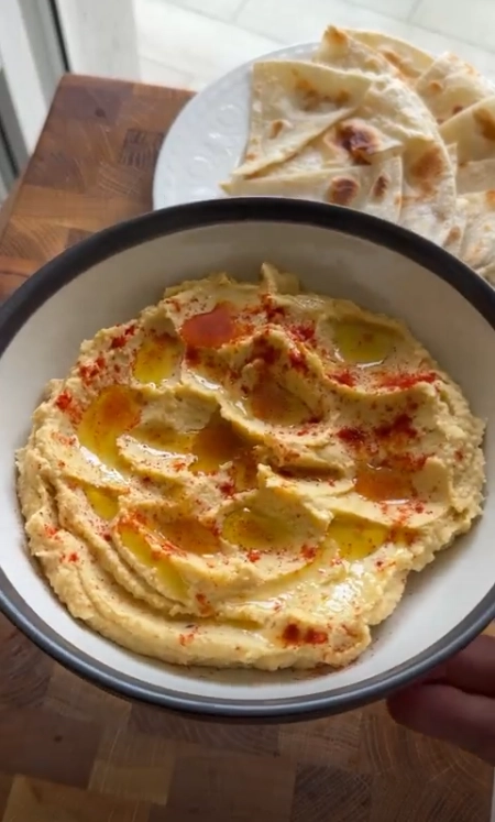 Домашний хумус с лепешками (Пузаков | Рецепты)