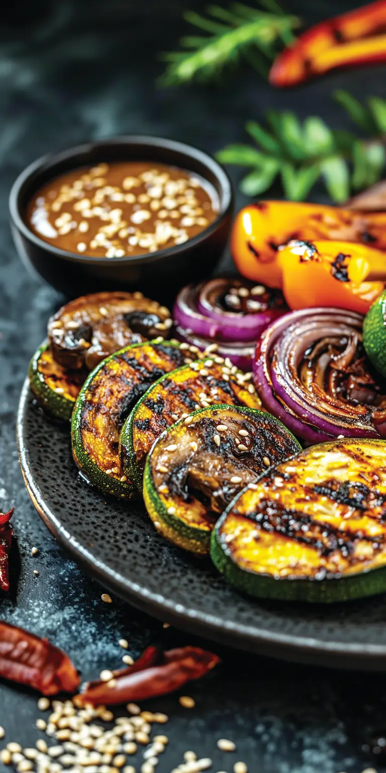 ОВОЩИ С ОРЕХОВЫМ СОУСОМ