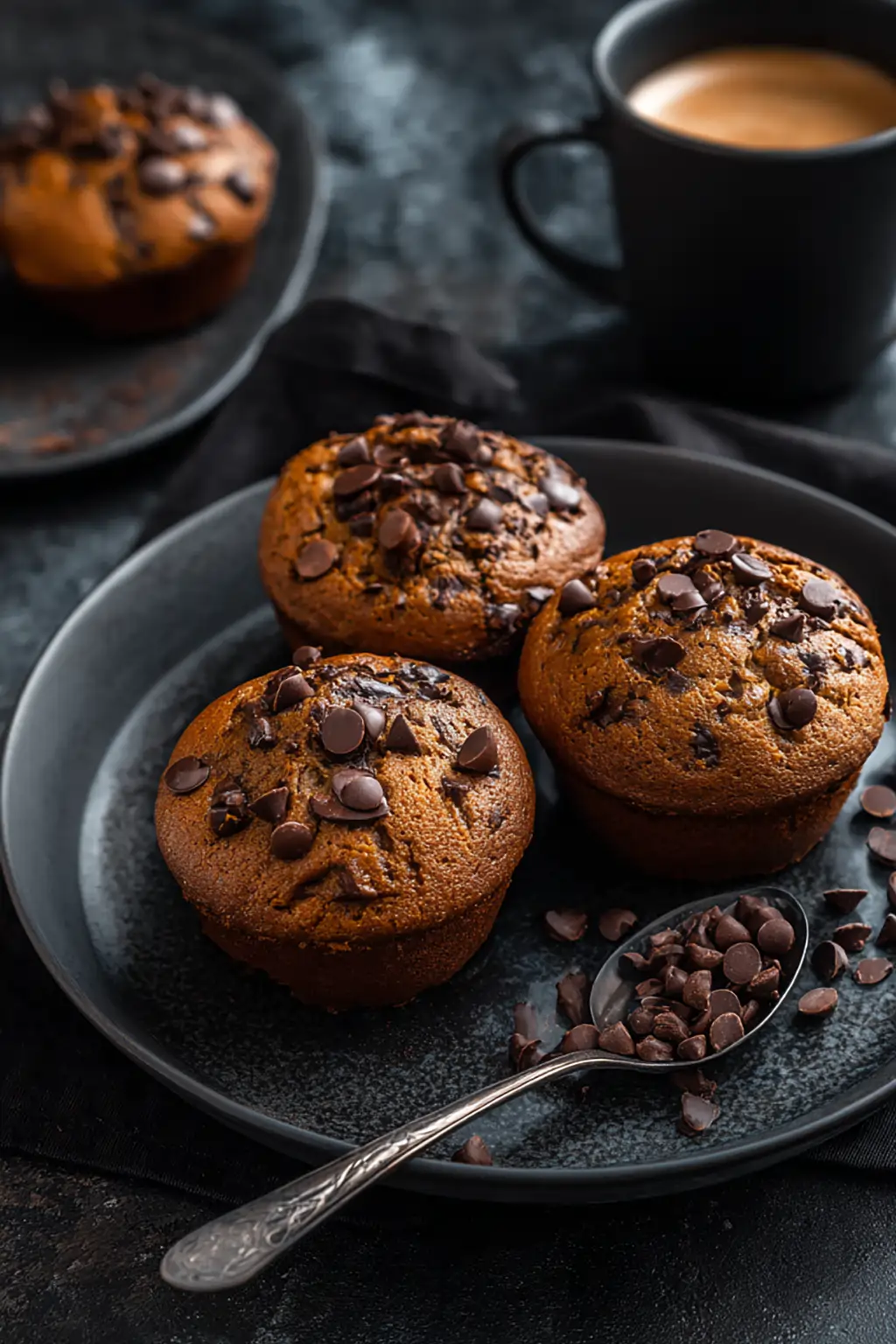 Маффины с шоколадом