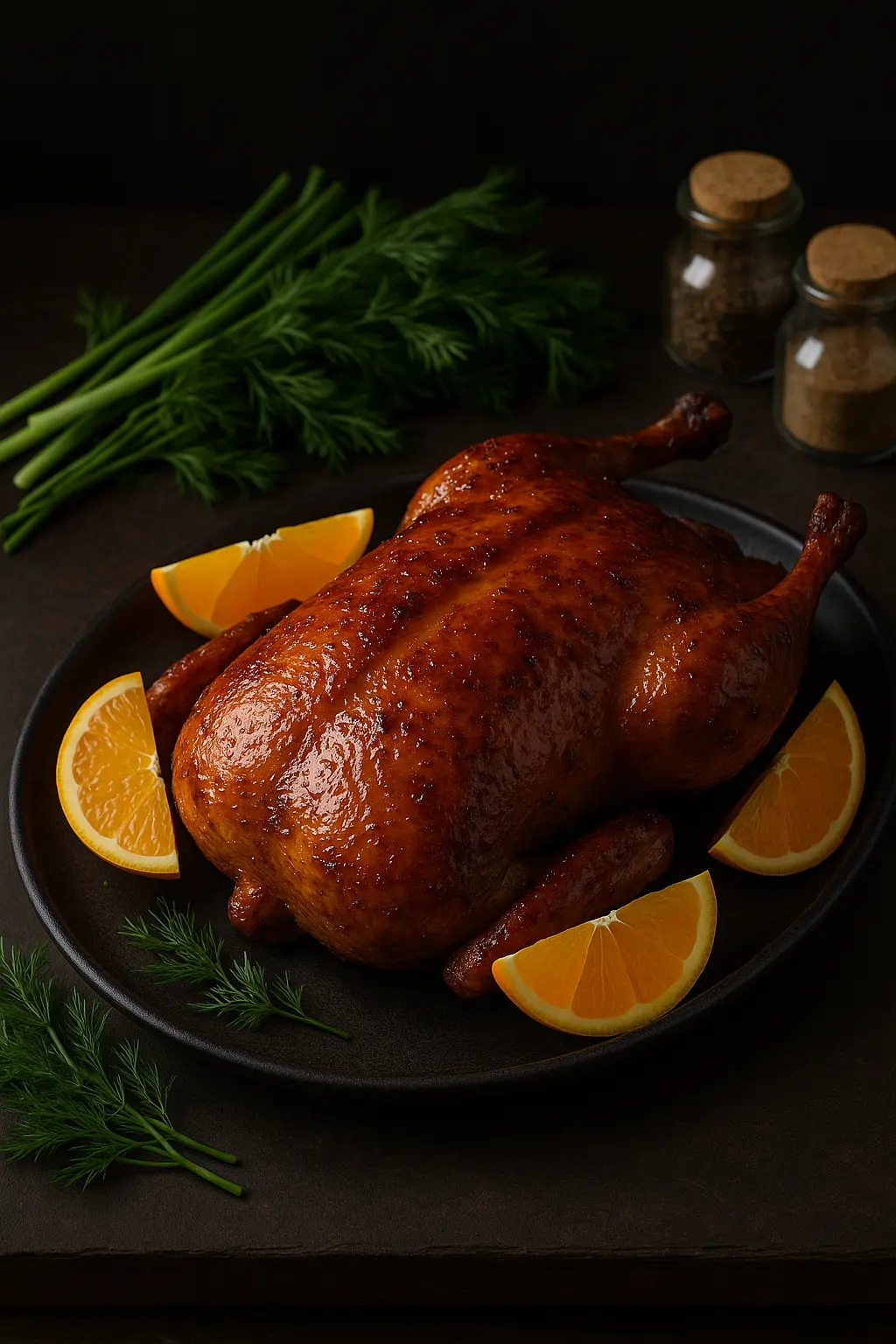 Утка с апельсинами