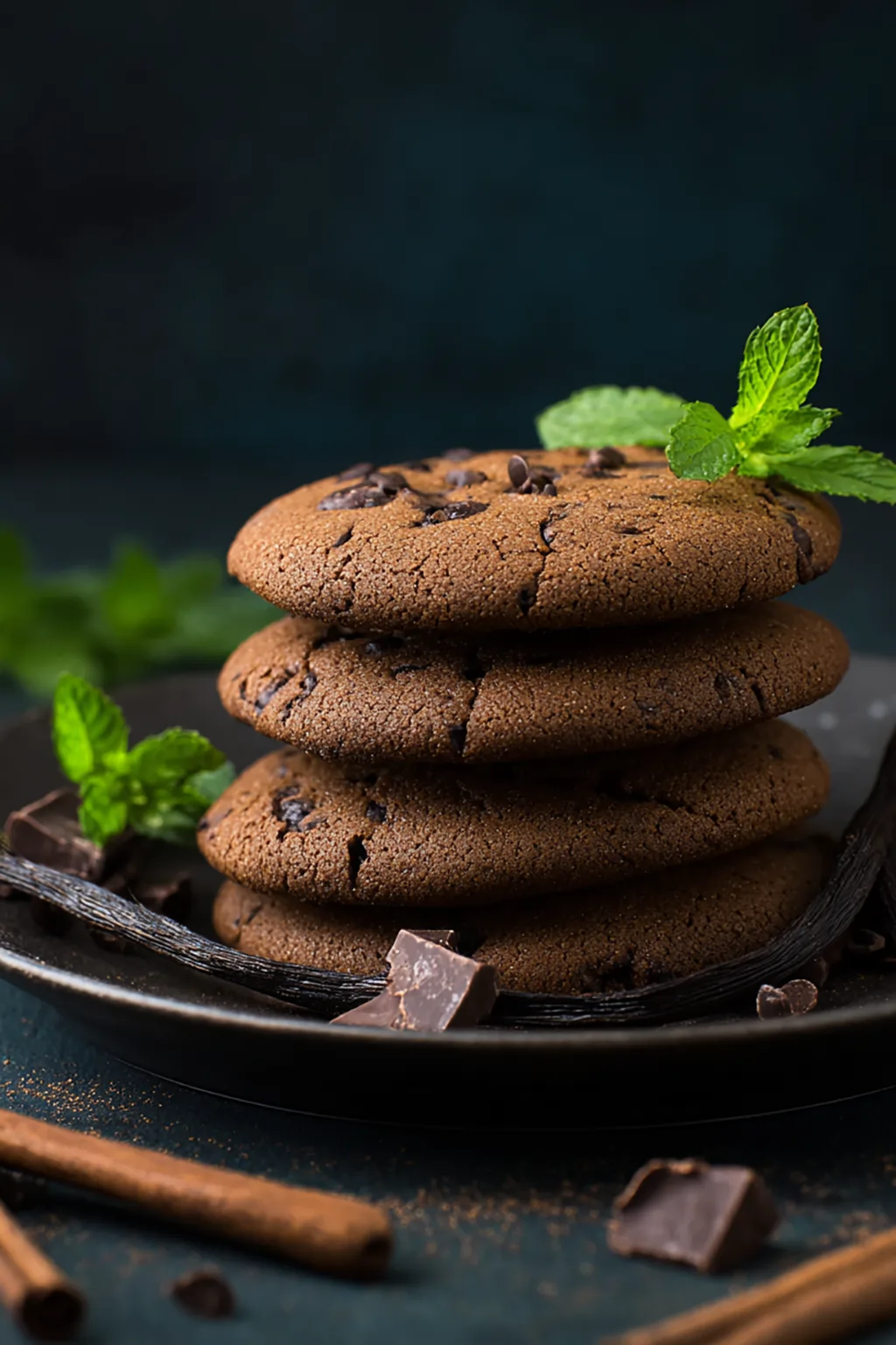 Шоколадное печенье 