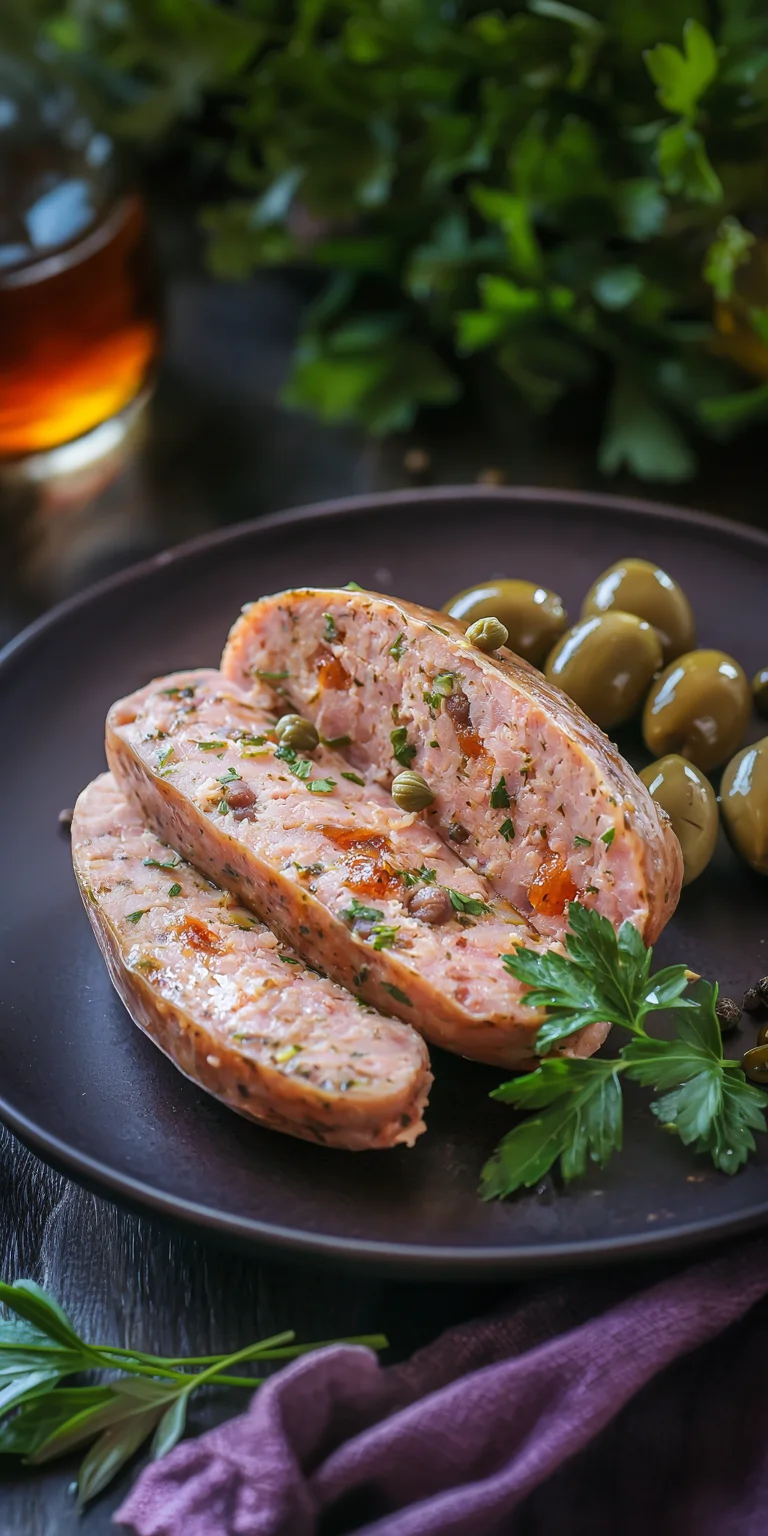 Ветчина из свинины с индейкой и каперсами