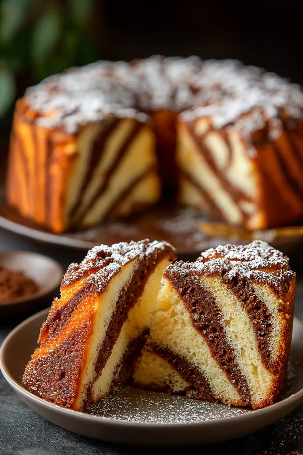 Кекс «Зебра»