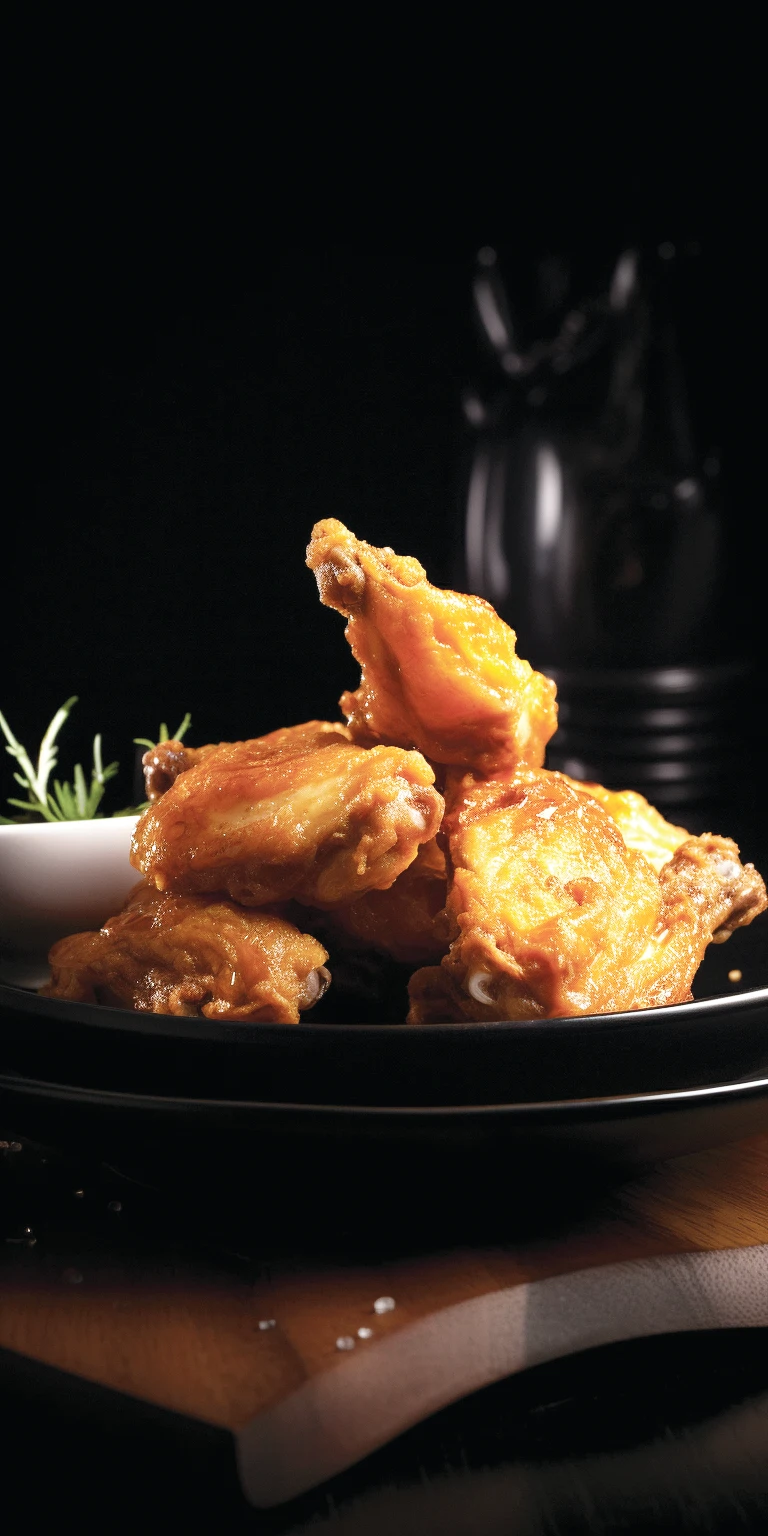 Куриные крылышки во фритюре