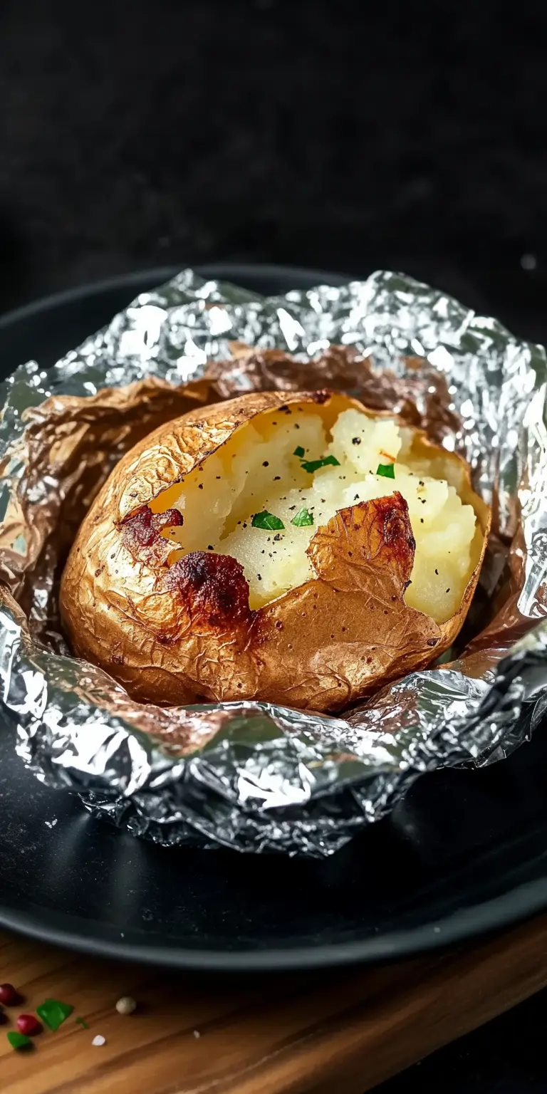 Картофель, запеченный в фольге