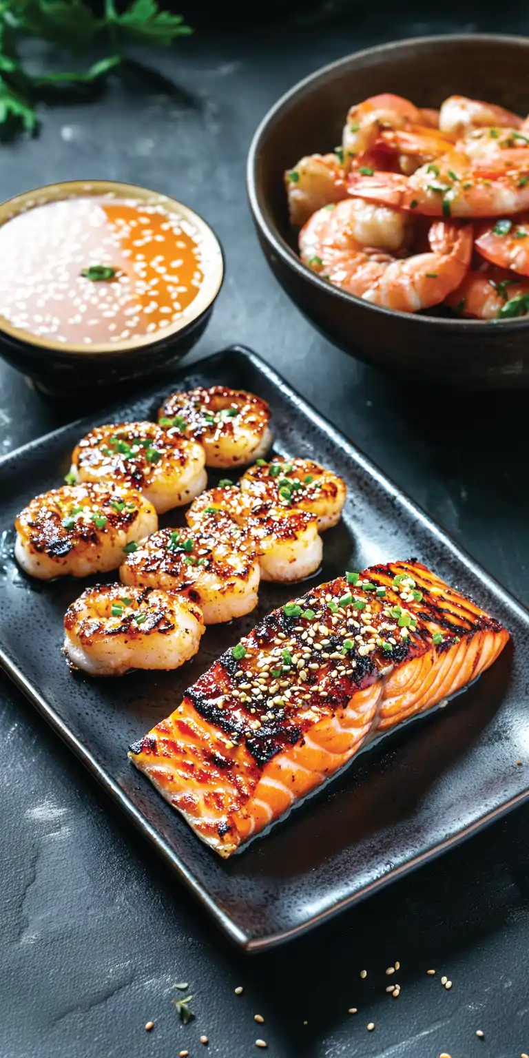 МОРЕПРОДУКТЫ С ОСТРЫМ СОУСОМ