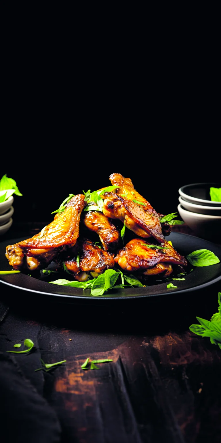 КРЫЛЬЯ КУРИНЫЕ НА ГРИЛЕ