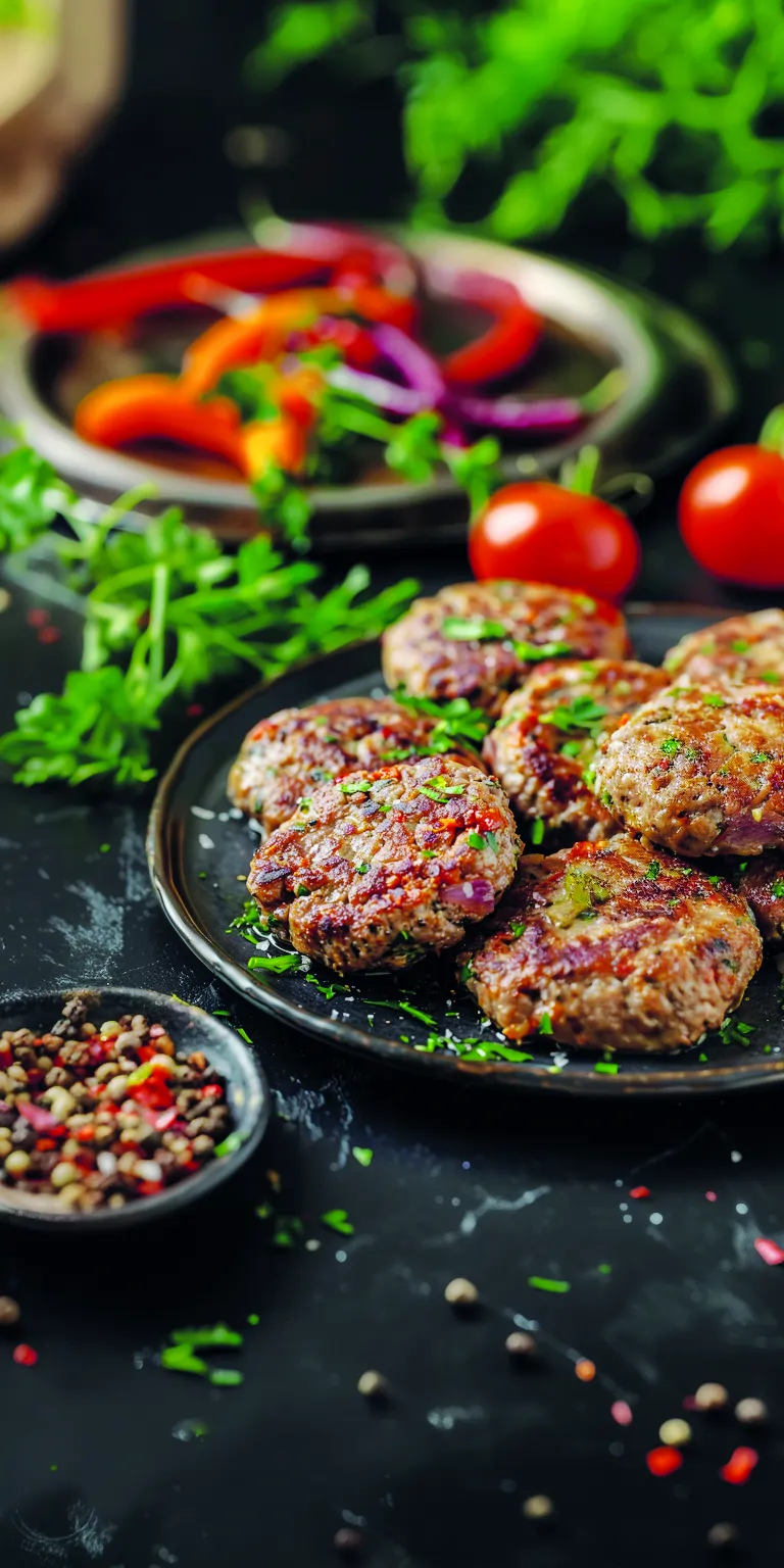 УШТИПЦЫ (КОТЛЕТЫ ПО–СЕРБСКИ)