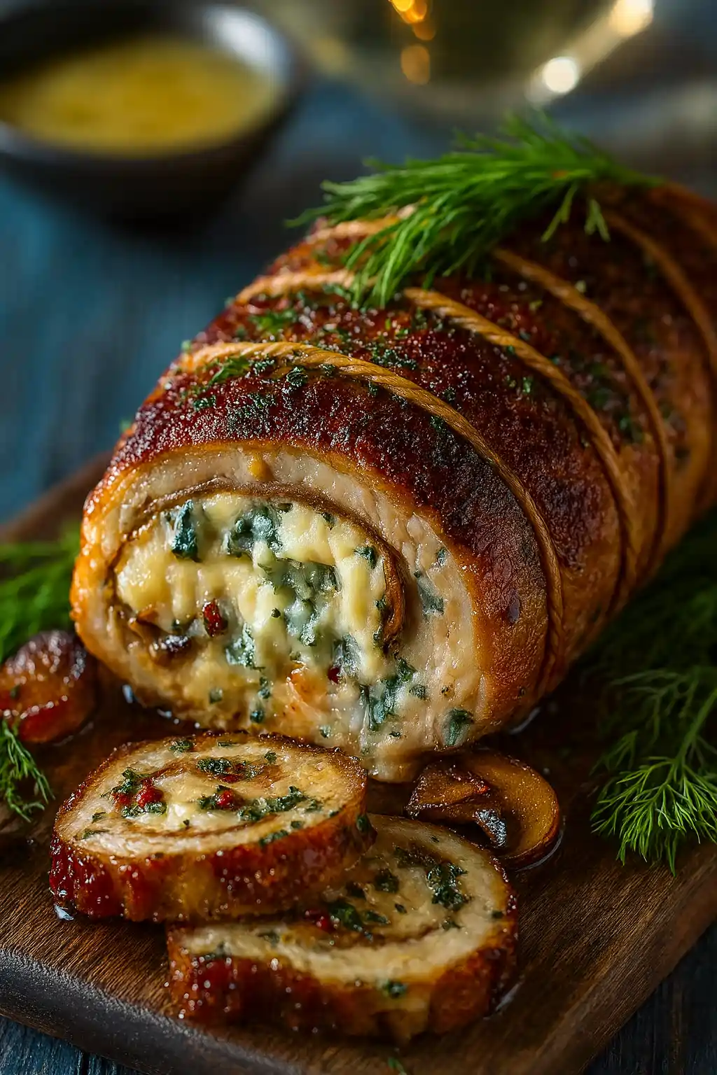 Рулет из индейки