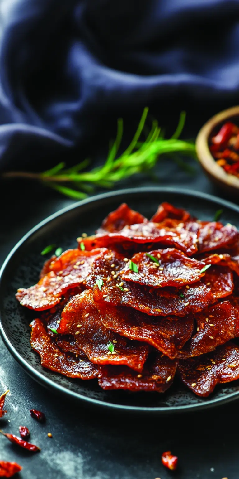 ЧИПСЫ ИЗ СВИНИНЫ С СОЕВЫМ СОУСОМ