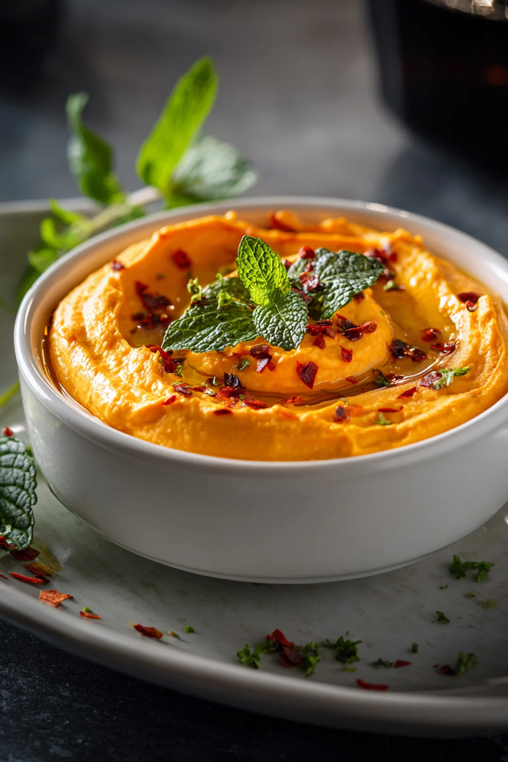 Морковный хумус