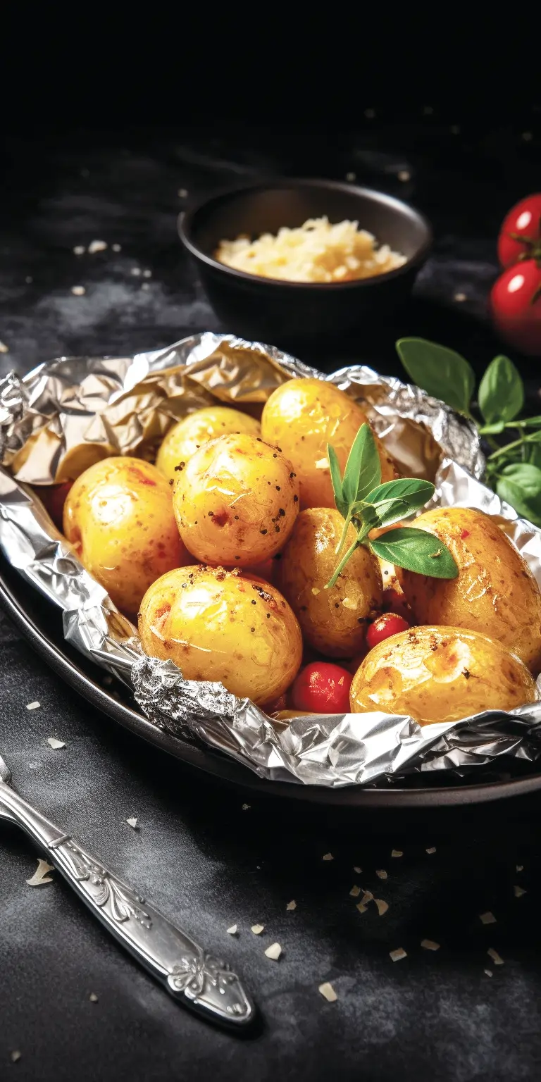 Картофель, запеченный в фольге