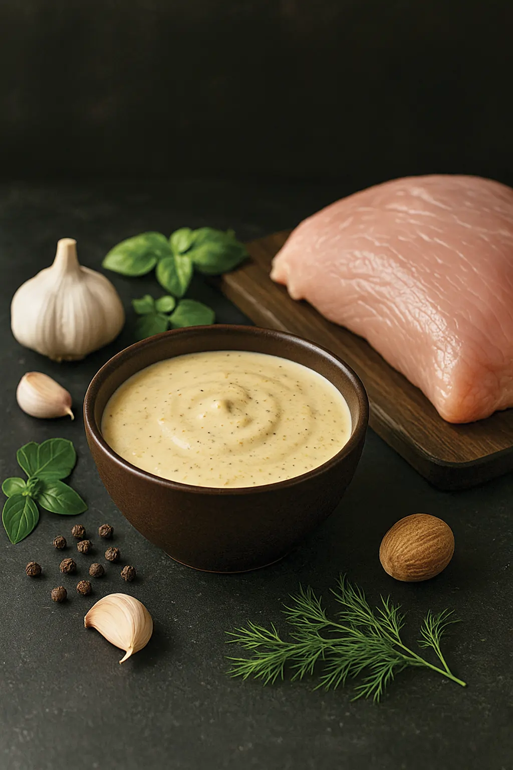 Сливочно-горчичный маринад для курицы и индейки