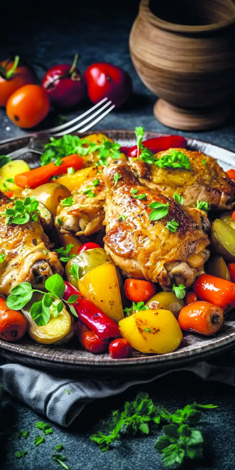 ОВОЩНОЕ РАГУ С КУРИЦЕЙ